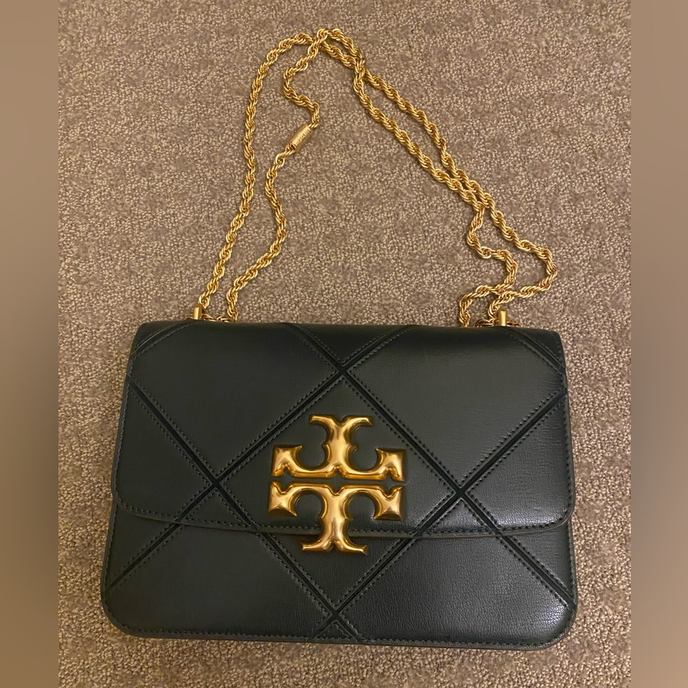 ‼️SOLD‼️ Tory Burch Eleanor Diamond Quilt Convertible Shoulder Bag Submarine